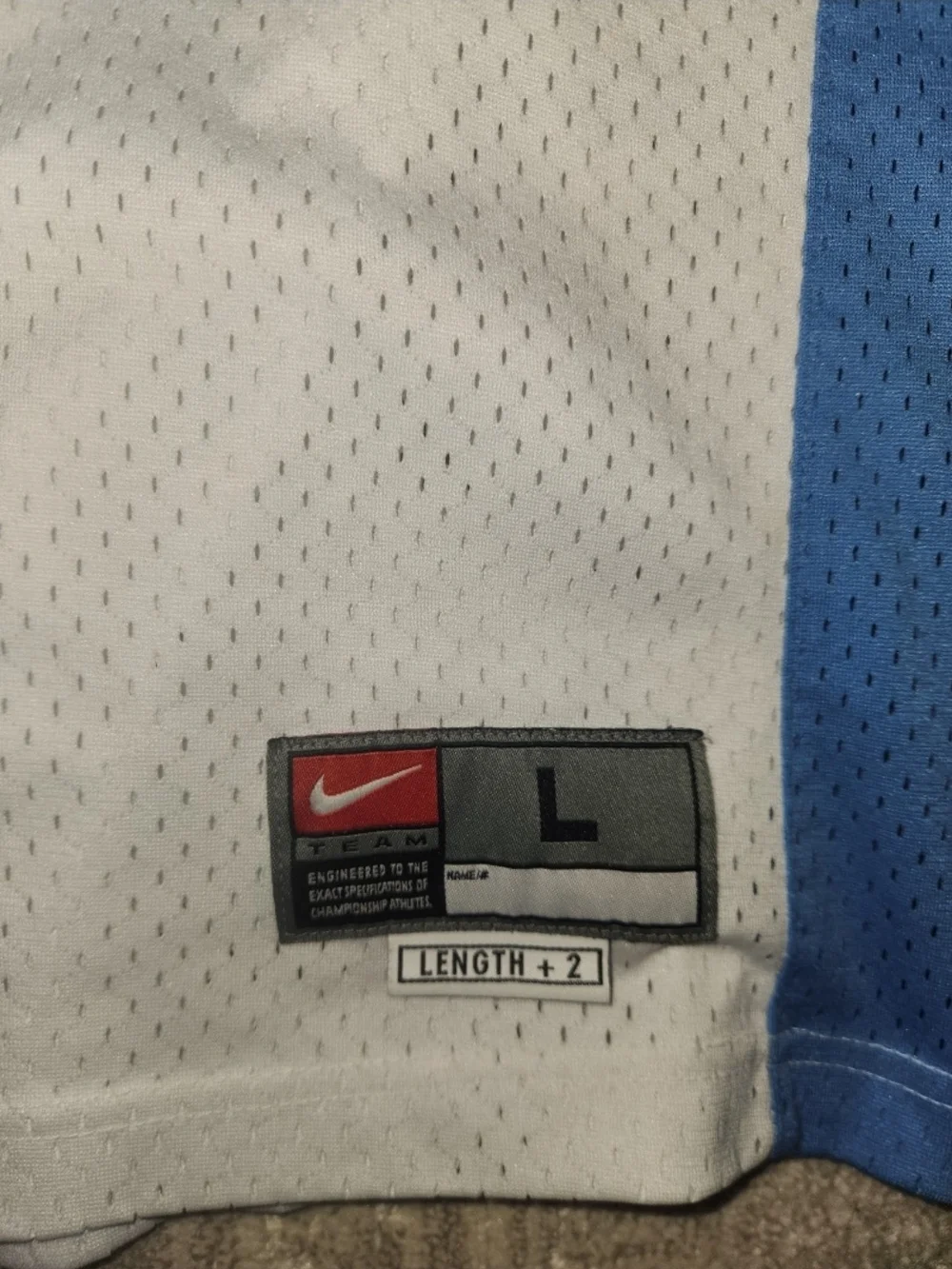 Carmelo Anthony NBA Denver Nuggets Vintage White Nike Men's Size Large Good Cond